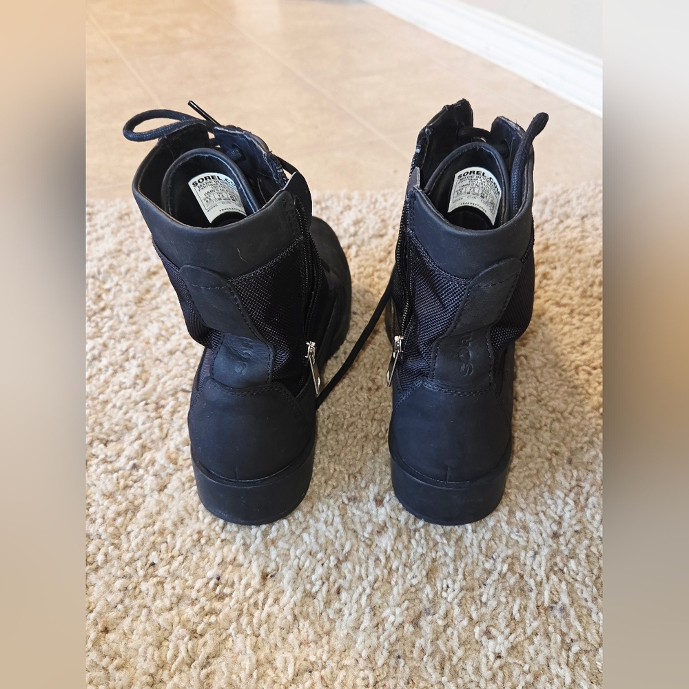Sorel Women's Emelie II Lace Waterproof Tall Boots SZ 9.5 - Picture 7 of 11